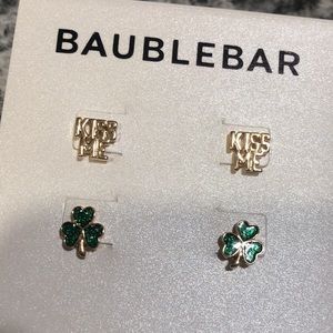 KISS ME BaubleBar earrings ☘️